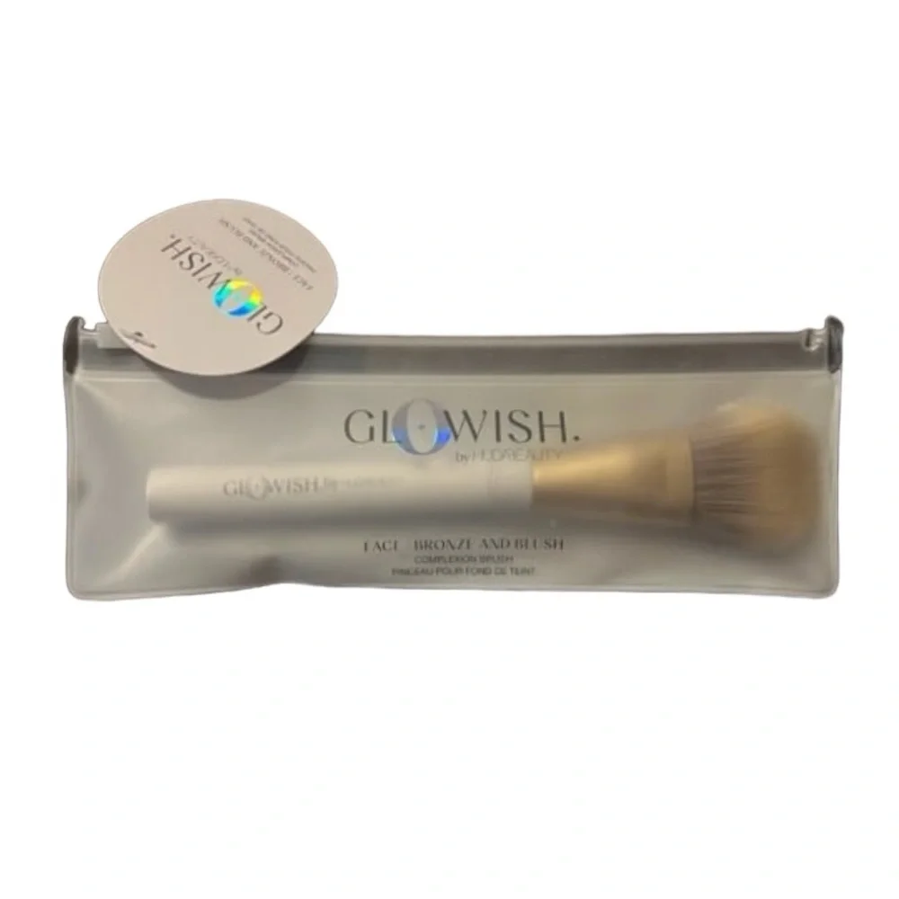 💎 Huda Beauty Glowish Face Bronze and Blush Completion Makeup Brush New